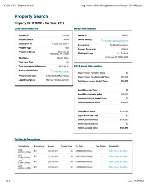 irving cad property search.